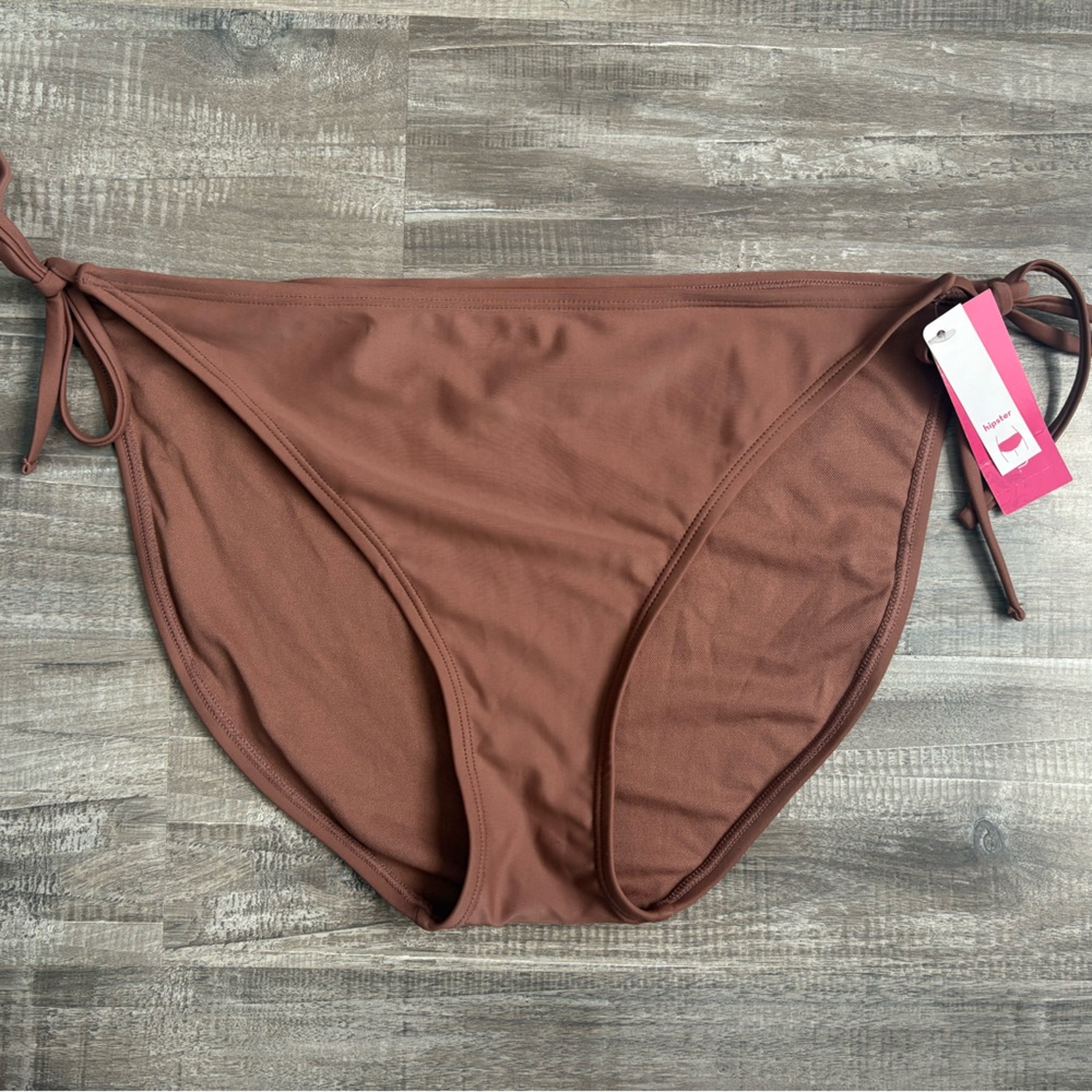 Xhilaration Hipster Bikini Bottom Side-tie Brown Various  NWT